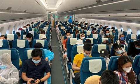 Vietnam Airlines đưa người dân Bắc Ninh từ Tp. Hồ Chí Minh trở về địa phương