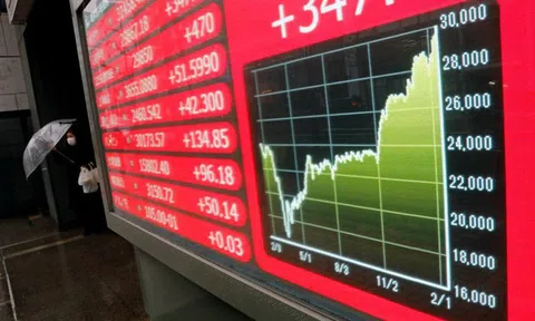 Chứng khoán châu Á diễn biến trái chiều trong phiên 3/11