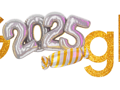 Google Doodle hôm nay 31/12: New Year's Eve mừng năm mới 2026