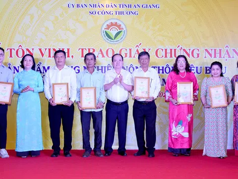 An Giang: Tôn vinh 47 sản phẩm công nghiệp nông thôn tiêu biểu năm 2025