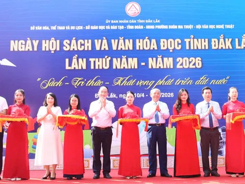 Lan tỏa tri thức từ Ngày Sách và Văn hóa đọc tỉnh Đắk Lắk