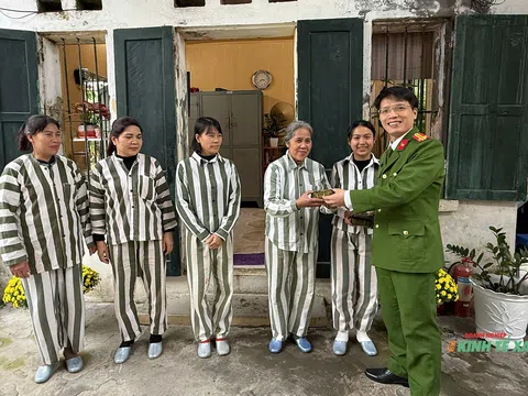 Tết ấm áp tại Trại tạm giam số 2 Công an TP Hải Phòng