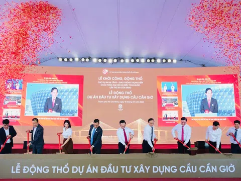 Cầu Cần Giờ chính thức động thổ với tổng vốn đầu tư hơn 13.200 tỷ đồng