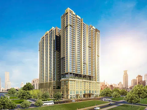 Novaland cất nóc tháp cuối tại dự án The Grand Manhattan