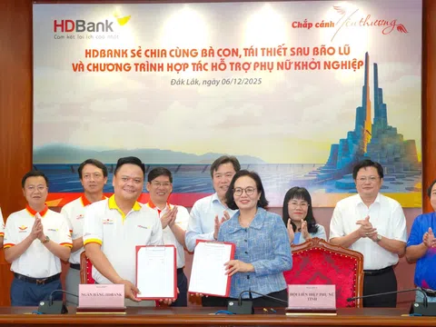 HDBank đẩy mạnh gói vay ưu đãi 12.000 tỷ đồng, đồng hành với người dân Đắk Lắk và Khánh Hoà, Gia Lai phục hồi sau lũ, an tâm đón Tết