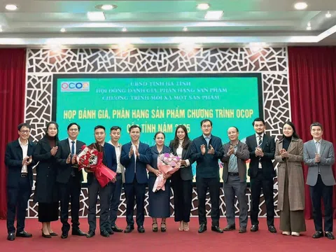 Hà Tĩnh: Công nhận 9 sản phẩm OCOP đạt chuẩn 4 sao năm 2025