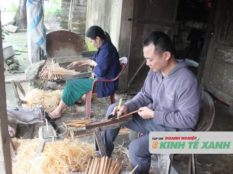 Hà Tĩnh: Làng vót đũa ở xứ trầm hương tất bật phục vụ thị trường tết