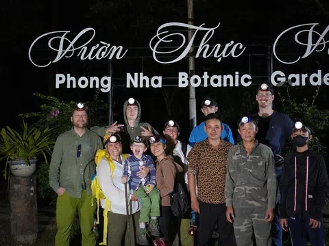 Đột nhập "thế giới bóng đêm" tại Vườn quốc gia Phong Nha - Kẻ Bàng