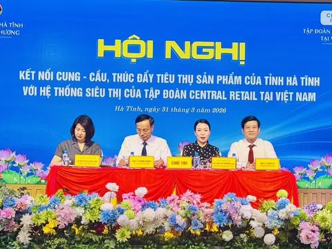 Hà Tĩnh kết nối, đưa sản phẩm địa phương vào các siêu thị của Central Retail Việt Nam