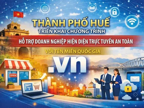 Thành phố Huế:  Đẩy mạnh hỗ trợ người dân, doanh nghiệp hiện diện trực tuyến với tên miền quốc gia