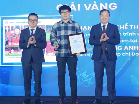 Bộ ảnh “Hành trình vinh quang của đội tuyển Việt Nam tại ASEAN Cup 2024” giành Giải Vàng “Khoảnh khắc báo chí 2025”