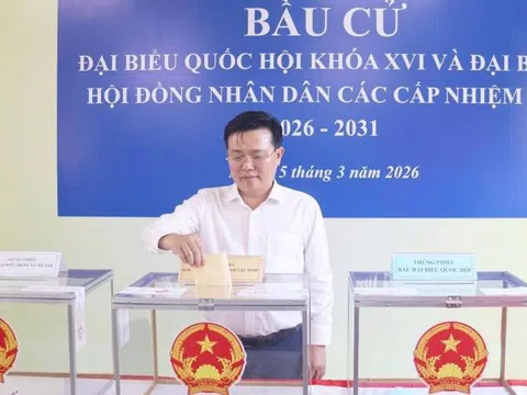 Tây Ninh: 99,58% cử tri tham gia bầu cử đại biểu Quốc hội và HĐND các cấp