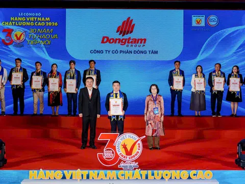 Đồng Tâm: 57 năm kiến tạo niềm tin, 30 năm liên tiếp đạt Hàng Việt Nam Chất lượng cao