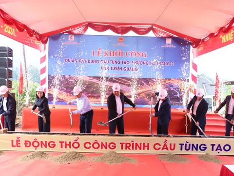 Sập cầu sau lũ, Tuyên Quang đầu tư gần 50 tỷ đồng xây cầu Tùng Tạo mới