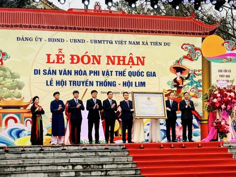 Bắc Ninh: Lễ hội truyền thống Hội Lim được công nhận danh hiệu Di sản văn hoá phi vật thể Quốc gia