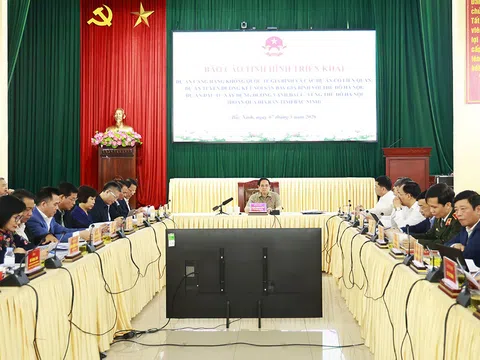 Thủ tướng Phạm Minh Chính làm việc với Bắc Ninh về dự án sân bay Gia Bình