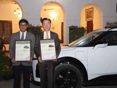 Vinfast VF 6, VF 7 đạt chứng nhận an toàn 5 sao từ Bharat NCAP tại Ấn Độ