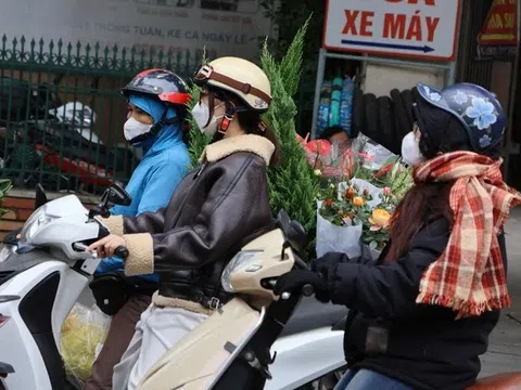 Không khí lạnh dồn dập, miền Bắc rét sâu kéo dài sang đầu tháng 2