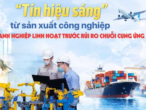 [eMagazine] "Tín hiệu sáng" từ sản xuất công nghiệp, doanh nghiệp linh hoạt trước rủi ro chuỗi cung ứng