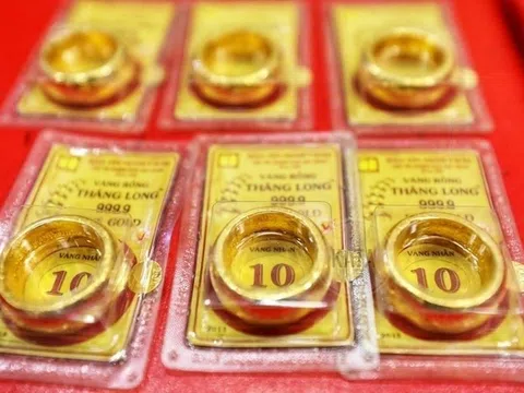 Giá vàng lao dốc mạnh, mất hàng triệu đồng mỗi lượng trong phiên ngày 20/3