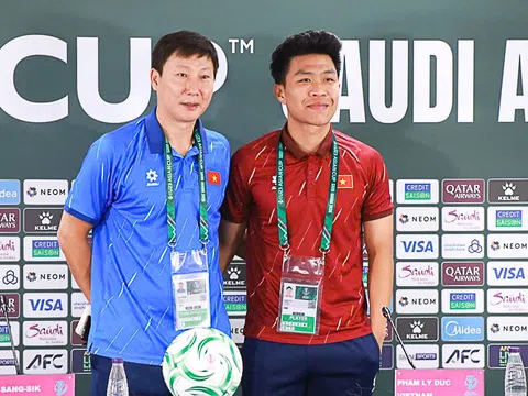 Họp báo trước trận ra quân của U23 Việt Nam gặp U23 Jordan tại Bảng A