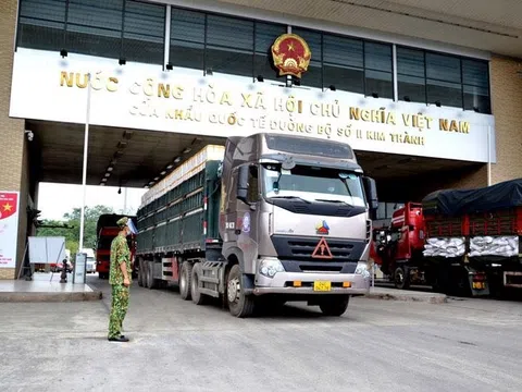 Xuất khẩu 287 tấn nông sản qua cửa khẩu Lào Cai trong 3 ngày đầu năm mới