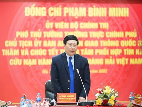 Phó Thủ tướng Phạm Bình Minh: Nâng cao năng lực cứu nạn, bảo vệ chủ quyền biển, đảo quốc gia