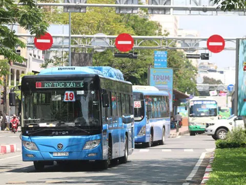 Tp. Hồ Chí Minh thí điểm 5 tuyến xe buýt điện trong quý I/2022