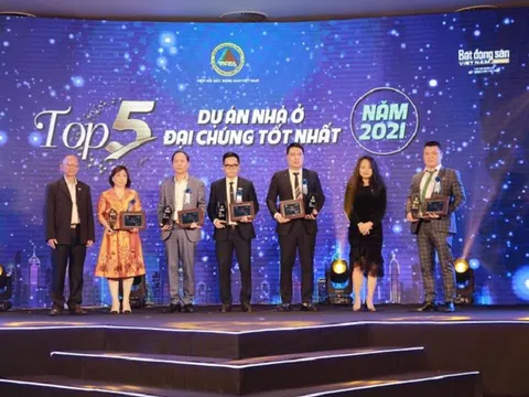 Dự án Five Star Garden của Tập đoàn GFS thuộc “Top 5 nhà ở đại chúng tốt nhất năm 2021-2022”