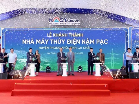 Tập đoàn Kosy khánh thành nhà máy thủy điện Nậm Pạc