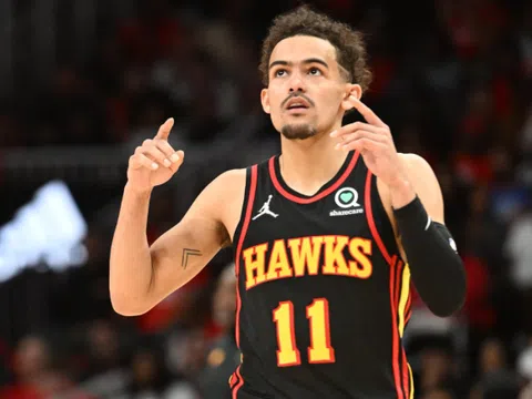 Hawks "đè bẹp" Hornets ở trận Play-in đầu tiên với cách biệt gần 30 điểm