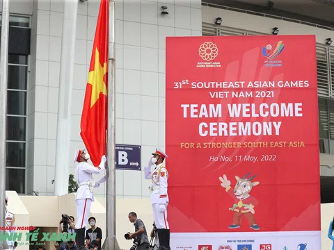 Lễ thượng cờ các quốc gia tham dự SEA Games 31