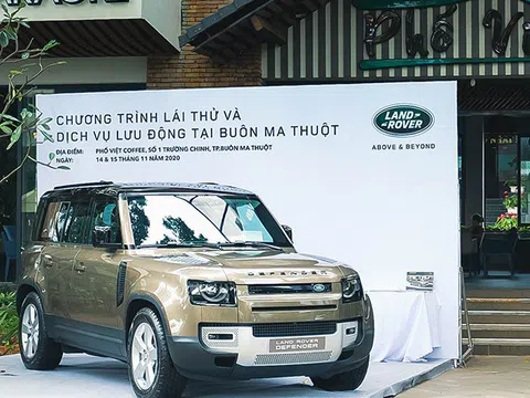 Land Rover Việt Nam và chuỗi chương trình trải nghiệm dịch vụ lưu động tại TP. Buôn Ma Thuột