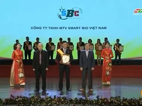 Smart Bio Việt Nam lọt Top 10 thương hiệu nổi tiếng hàng đầu Việt Nam 2022