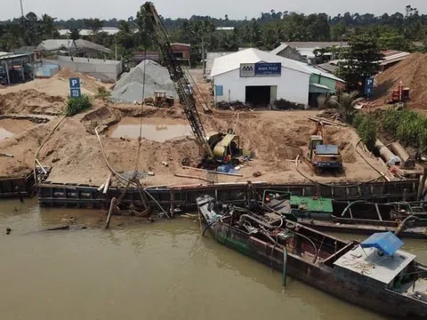 Khủng hoảng trầm tích tại Đồng bằng sông Cửu Long