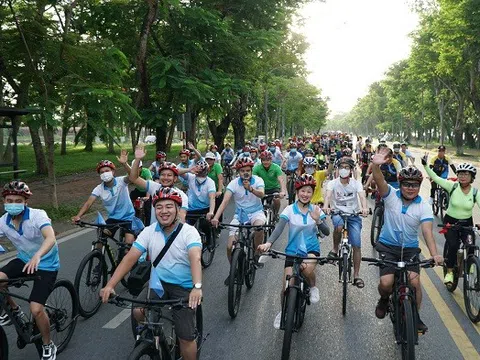 Tuần lễ "Ta đi xe đạp 2022" diễn ra tại thành phố Huế