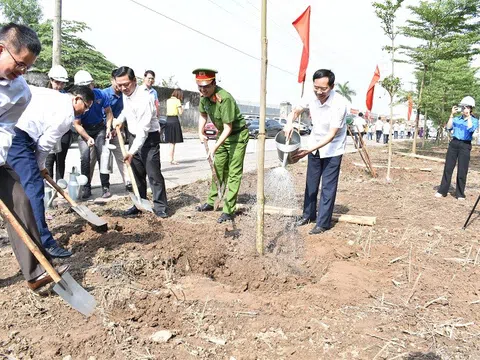 Phát động phong trào thi đua xây dựng mô hình Khu công nghiệp, doanh nghiệp sáng - xanh - sạch - đẹp