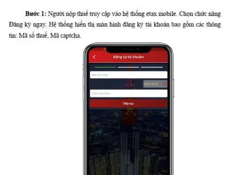 e Tax Mobile hỗ trợ những gì cho người nộp thuế?