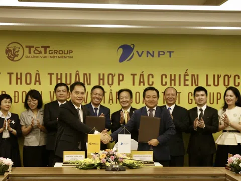 Tập đoàn T&T Group hợp tác chiến lược toàn diện với Tập đoàn VNPT