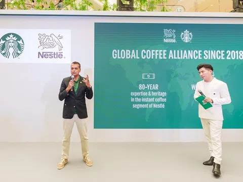 Nestlé và Starbucks hợp tác ra mắt cà phê hòa tan cao cấp Starbucks mới tại Việt Nam