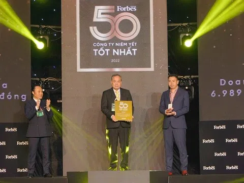 Becamex IDC năm thứ 2 liên tiếp được vinh danh thuộc “Top 50 Công ty niêm yết tốt nhất Việt Nam”