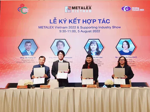 METALEX Vietnam 2022: Thúc đẩy công nghiệp cơ khí Việt Nam phát triển