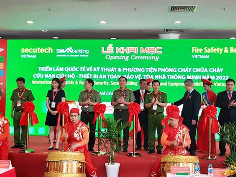 Khai mạc Triển lãm Quốc tế về Kỹ thuật, phương tiện phòng cháy, chữa cháy năm 2022