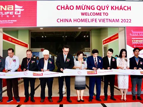 Triển lãm thương mại China Homelife Vietnam 2022 diễn ra tại TP. Hồ Chí Minh