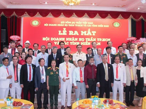 Ra mắt Hội Doanh nhân họ Trần TP.HCM và các tỉnh miền Nam