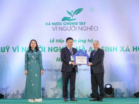 Golf Long Thành tài trợ 10 tỷ đồng cho Quỹ “Vì người nghèo và an sinh xã hội” năm 2022