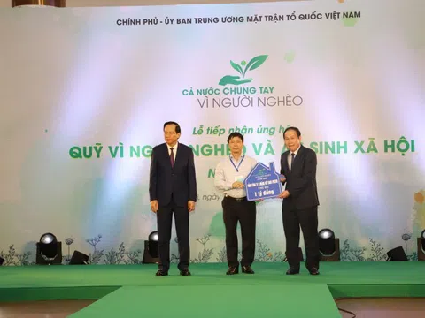 Tổng Công ty Xi măng Việt Nam chung tay "Vì người nghèo"