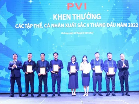 9 tháng đầu năm, tổng doanh thu của Tổng Công ty Bảo hiểm PVI đạt 9.560 tỷ đồng