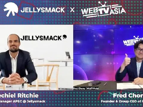 Jellysmack Inks hợp tác cùng WebTVAsia đầu tư hơn 30 triệu USD vào các Nhà sáng tạo nội dung khu vực Châu Á