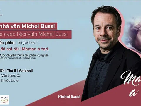 Gặp gỡ nhà văn Michel Bussi nhân dịp ra mắt bản dịch tiểu thuyết “Mã 62: Ai đã giết Hoàng tử bé?”